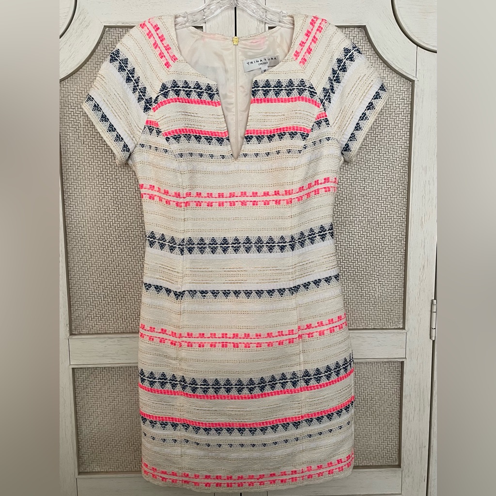 Trina Turk Women's Multicolor Striped Dress